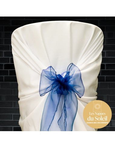 Location nœud organza – plusieurs coloris disponibles