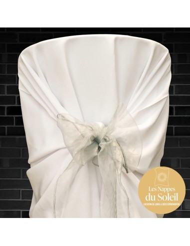 Location nœud organza – plusieurs coloris disponibles