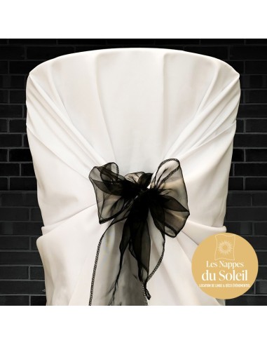 Location nœud organza – plusieurs coloris disponibles