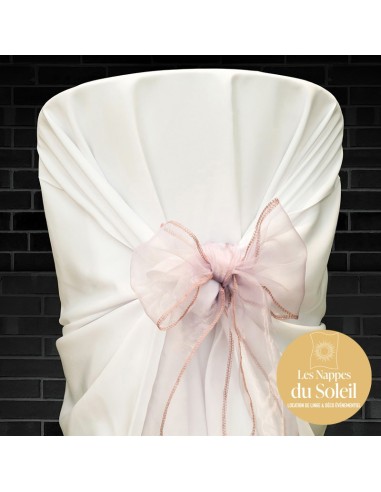 Location nœud organza – plusieurs coloris disponibles
