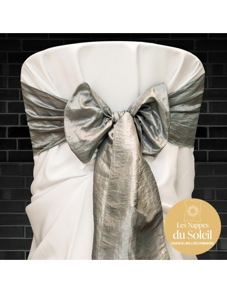 Location ceinturage taffetas - mariage et réception