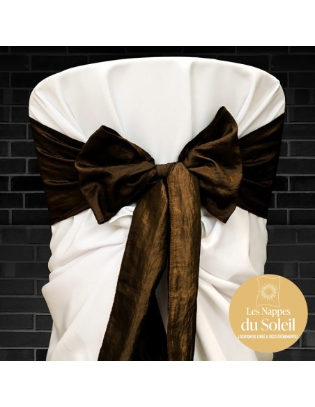 Location ceinturage taffetas - mariage et réception