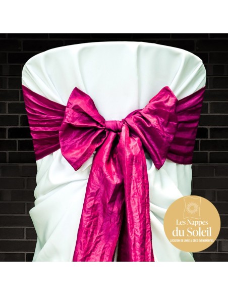 Location ceinturage taffetas - mariage et réception