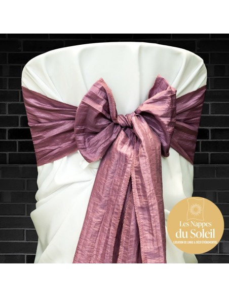 Location ceinturage taffetas - mariage et réception