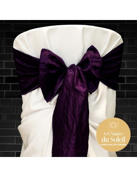 Location ceinturage taffetas - mariage et réception