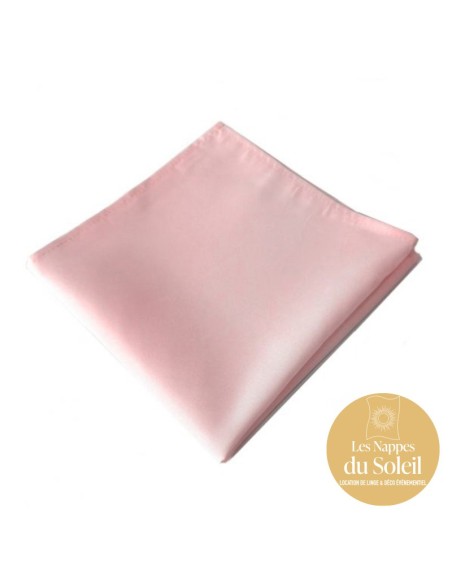 Location serviettes polyester – plusieurs coloris disponibles
