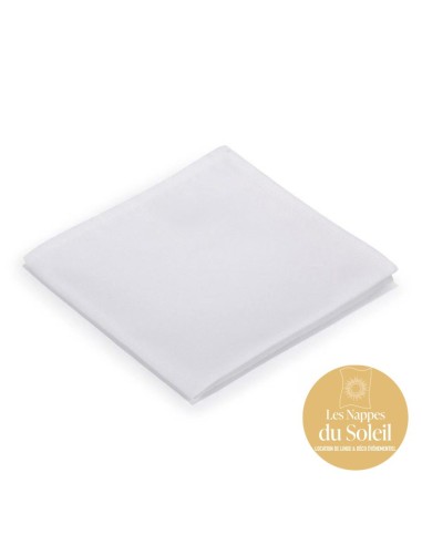 Location serviettes tissu – blanc