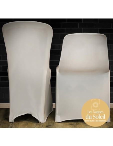 Location housse de chaise lycra blanc – mariage et réception