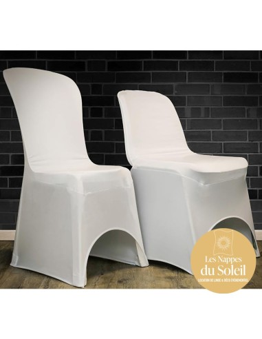 Location housse de chaise lycra blanc – mariage et réception