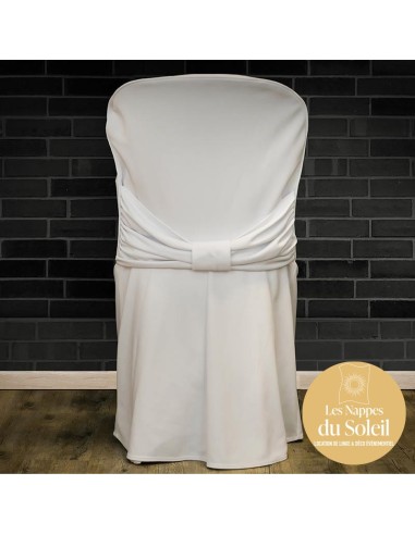 Location housse de chaise Miami blanche – mariage et réception