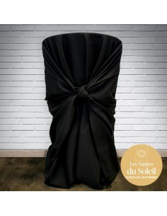 Location housses de chaises universelles – blanc ou noir 2